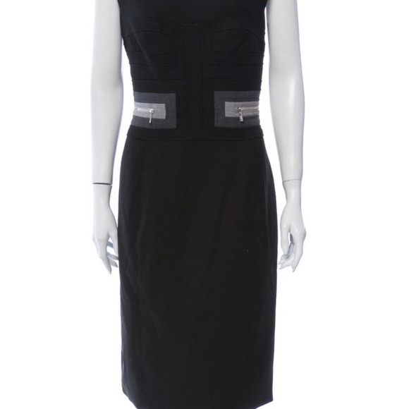 KAREN MILLEN Bateau Neckline Midi Length Dress - Picture 3 of 9